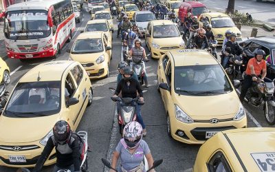 Estas son las concentraciones de los taxistas para el 22 de febrero en Medellín y área metropolitana