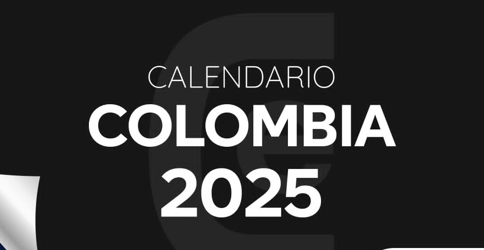 Calendario 2025 Colombia con días festivos Centrópolis