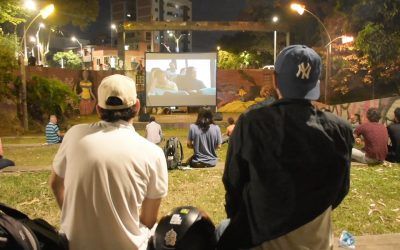Cine y Empanada para activar el Parque Bicentenario