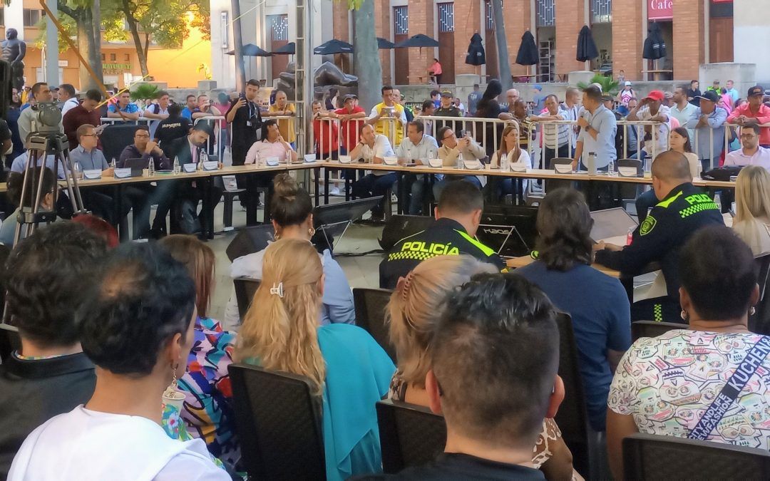 Concejo de Medellín escuchó a ciudadanía sobre inseguridad en el centro