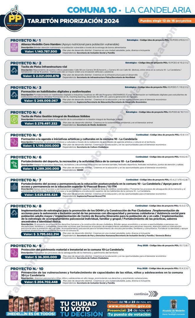 presupuesto participativo 