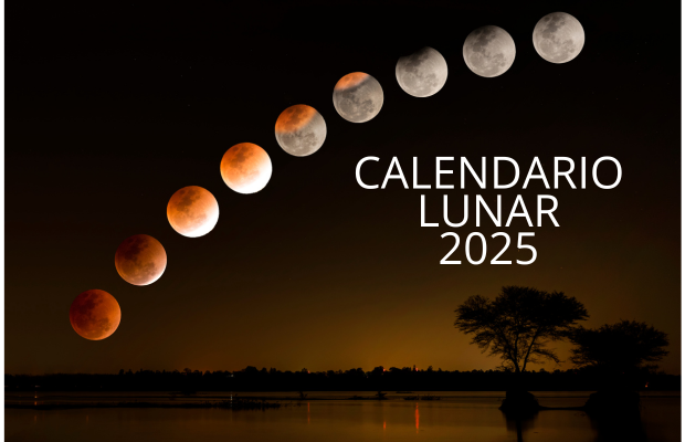 Este es el calendario lunar 2025 para Colombia