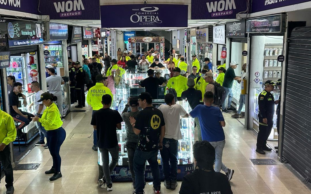 Nuevo operativo contra el hurto de celulares en el Centro Comercial Ópera