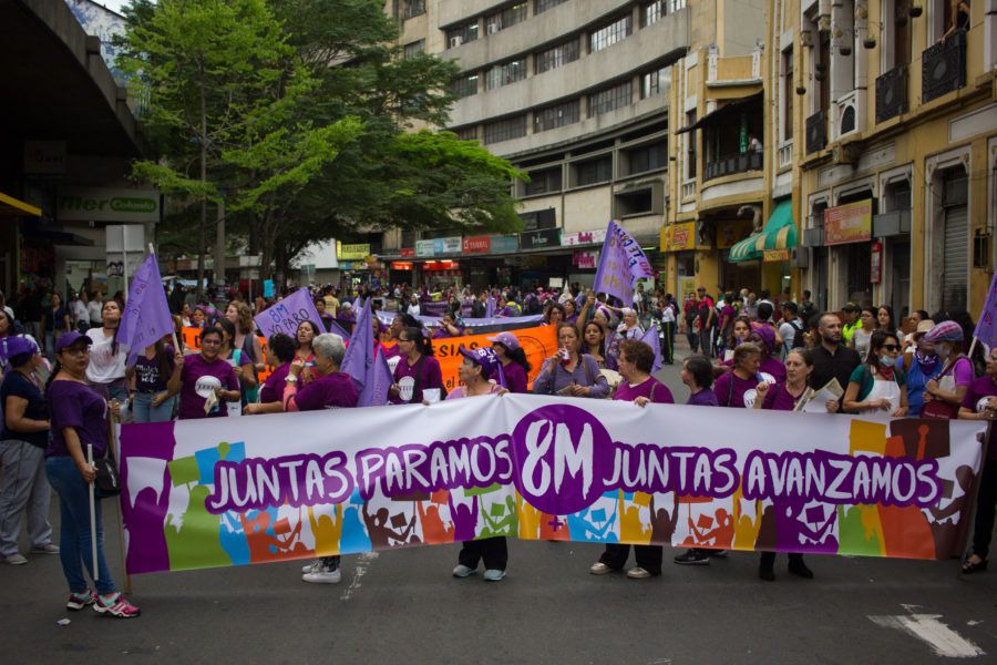 Estas son las marchas en el Día Internacional de la Mujer en Medellín